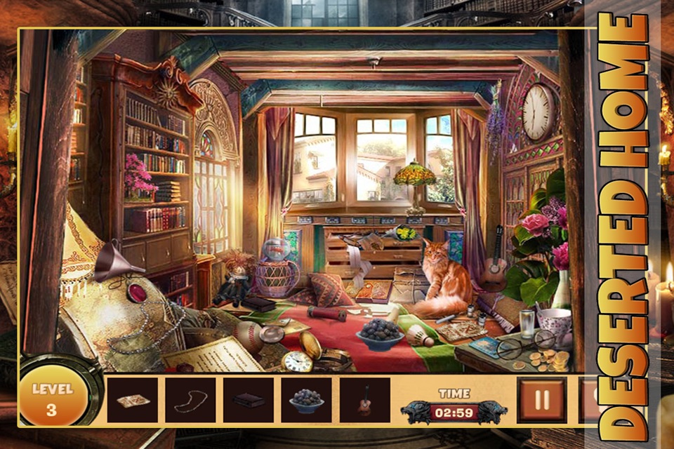 Hidden Object : Deserted Home screenshot 3