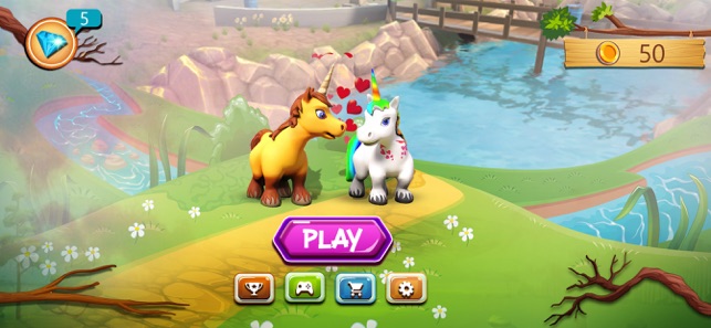 Baby Unicorn Games :Pony Slime(圖4)-速報App