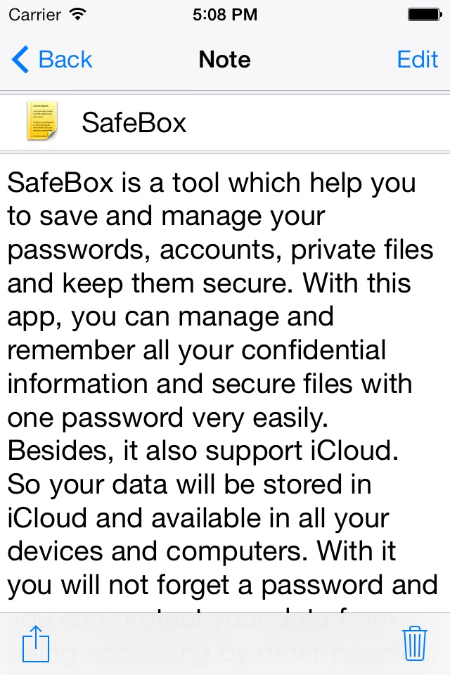 Super SafeBox screenshot 4