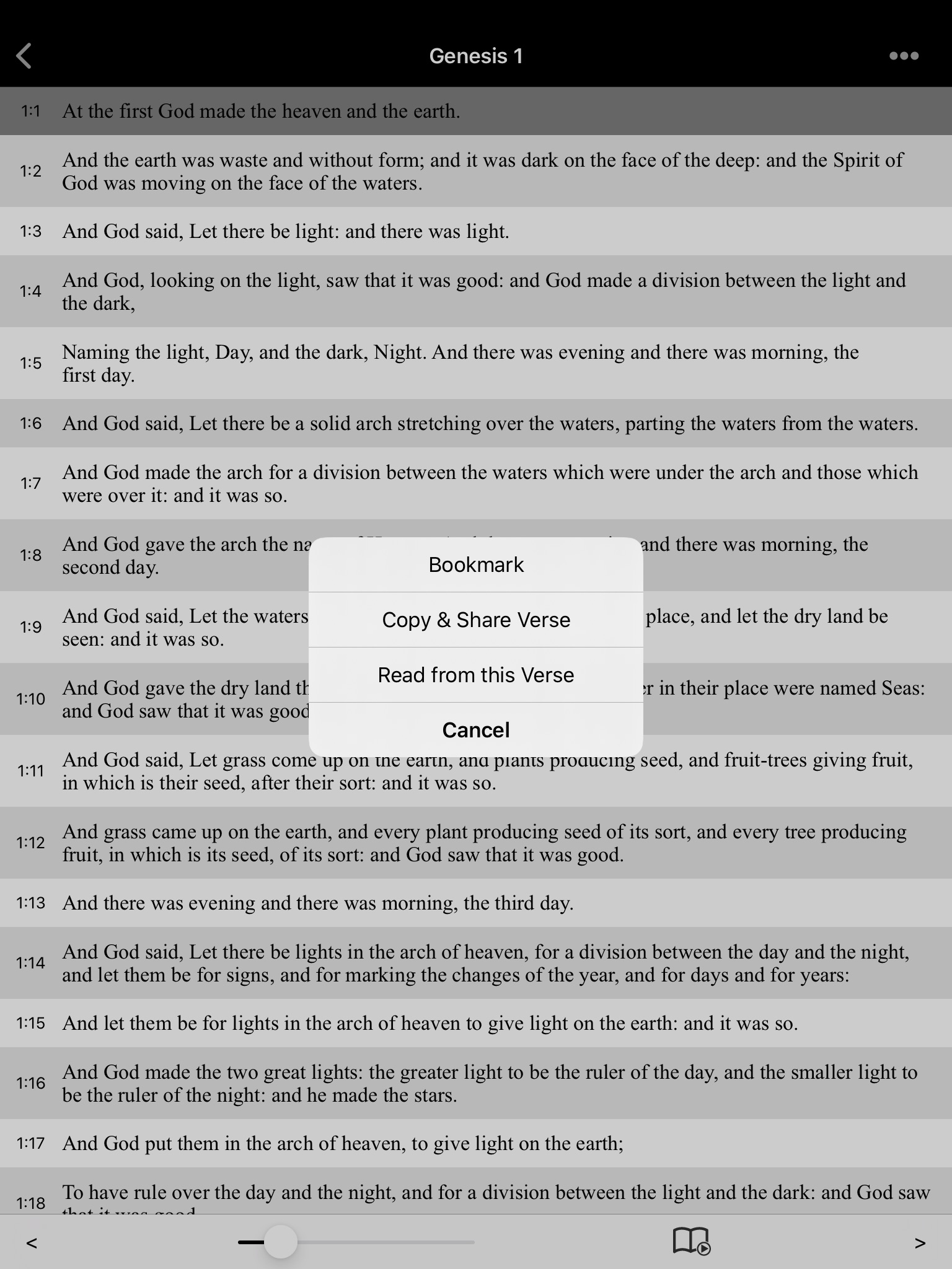 Bible-Simple Bible HD (BBE) screenshot 3