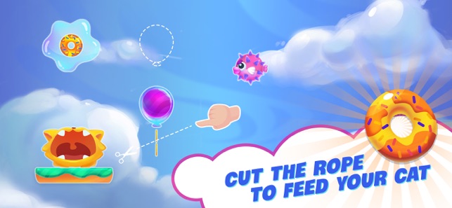 Catio-Feed The Cat By Cut Rope