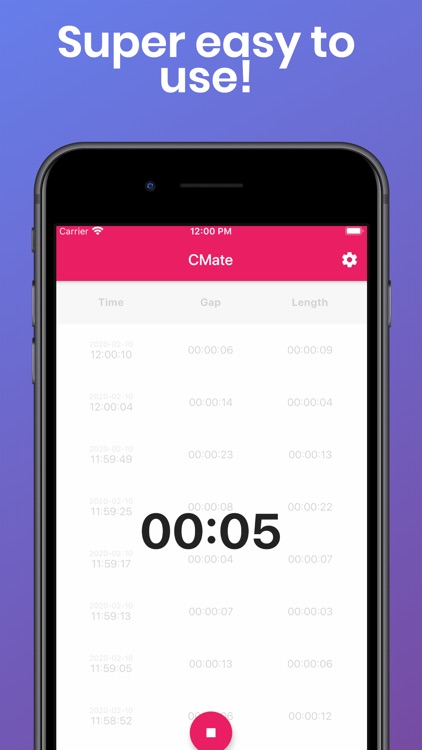CM: Contraction Timer/Monitor