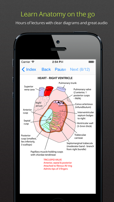 How to cancel & delete Anatomy Lectures and MCQs from iphone & ipad 1