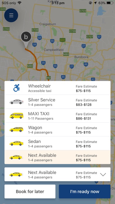 Mildura Taxis screenshot 2