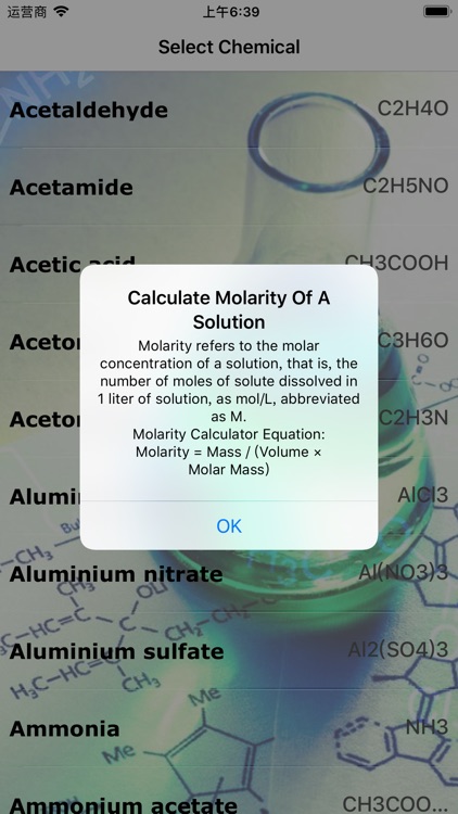 Molarity Of Solution