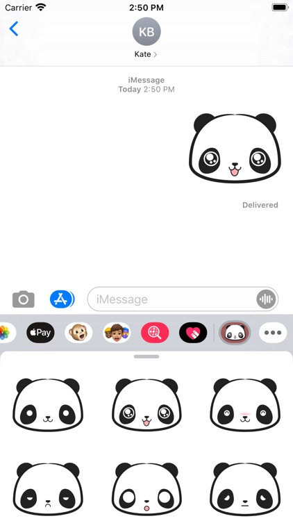 Giant Panda Stickers