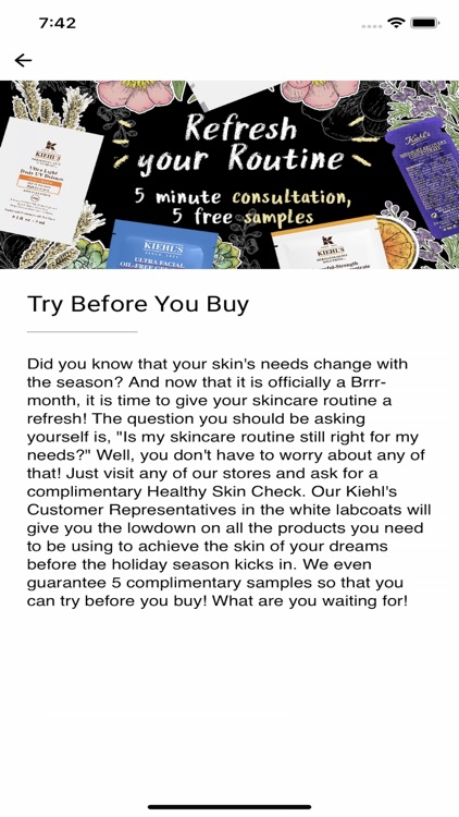 Kiehl's Rewards screenshot-3