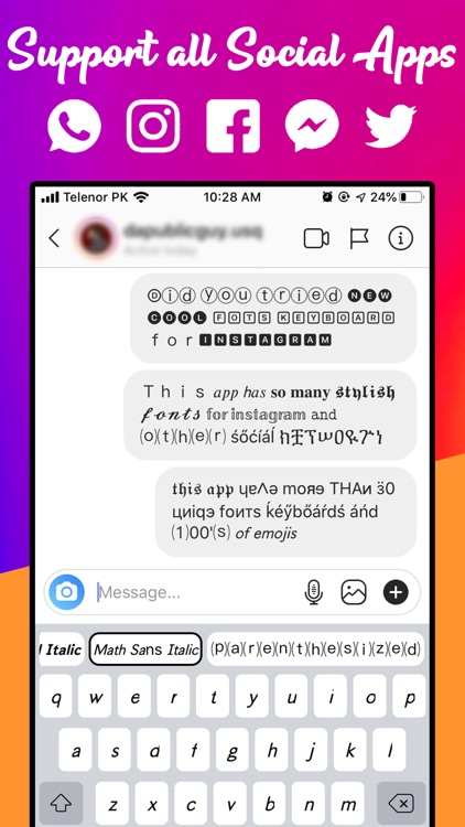 Fonts for instagram Pro screenshot-4