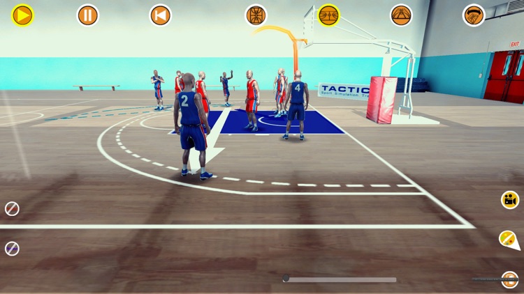 Basketball 3D playbook screenshot-6