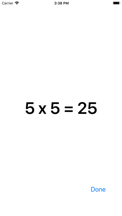 Multiplication Times Tables I screenshot 3