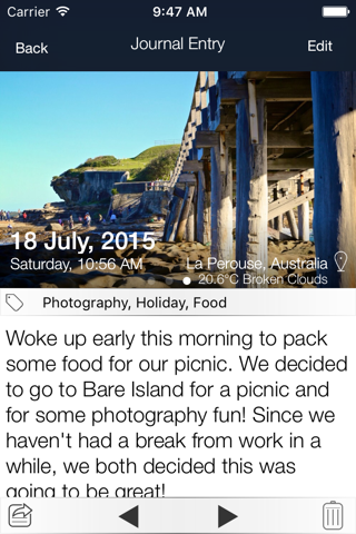 Capture 365 Journal - náhled