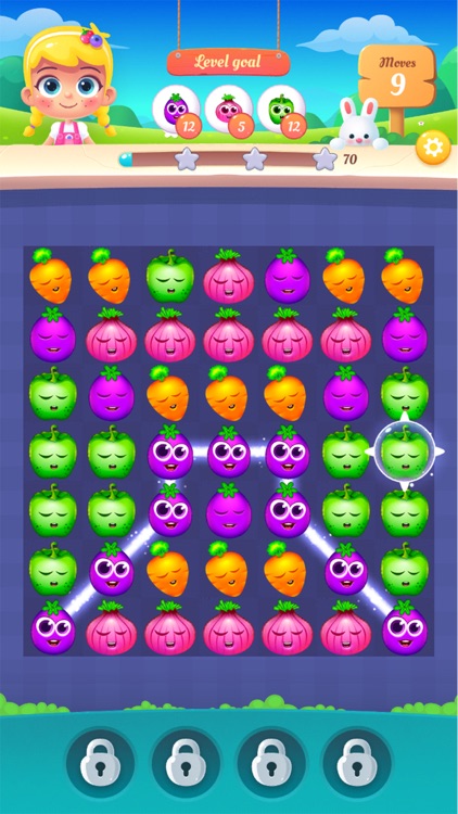 Garden Fruits - match 3 to win screenshot-5