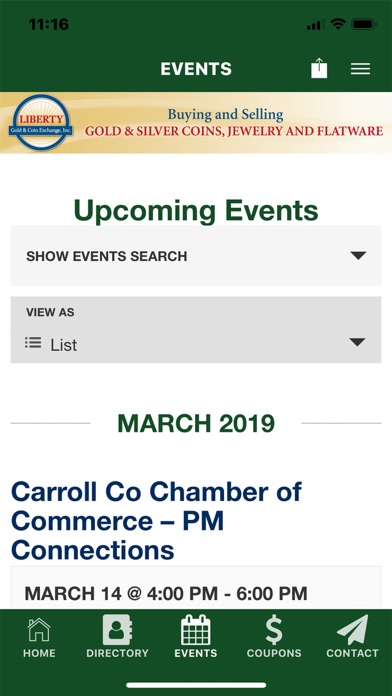 How to cancel & delete Carroll County Chamber App from iphone & ipad 1