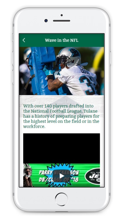 Tulane Football Official App