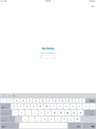 Screenshot 1 My Media - File Safety Manager iphone
