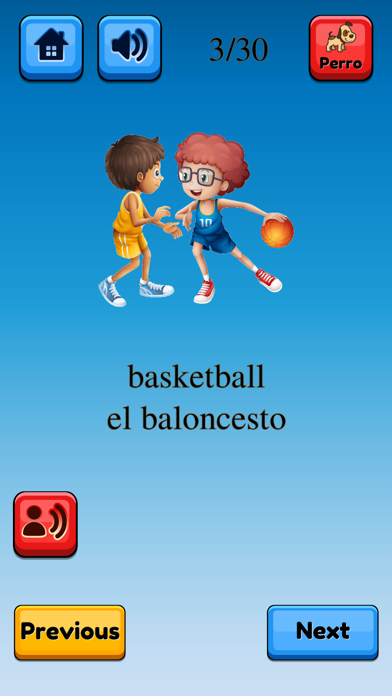 Fun Spanish Flashcards Pro screenshot 3