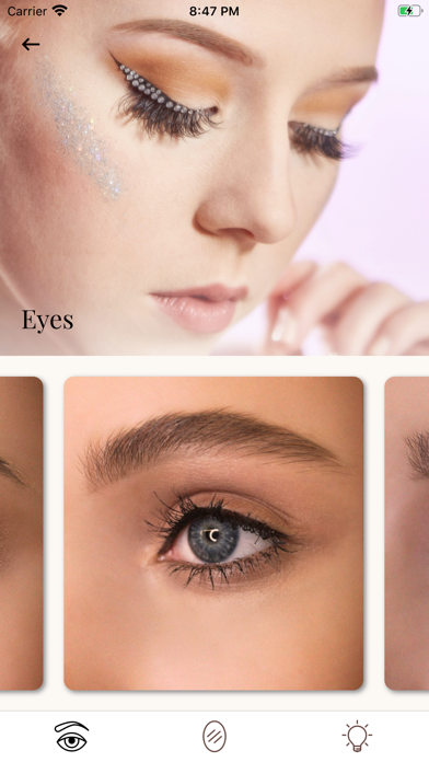 Makeup: Eye, Face & Eyebrow screenshot 4