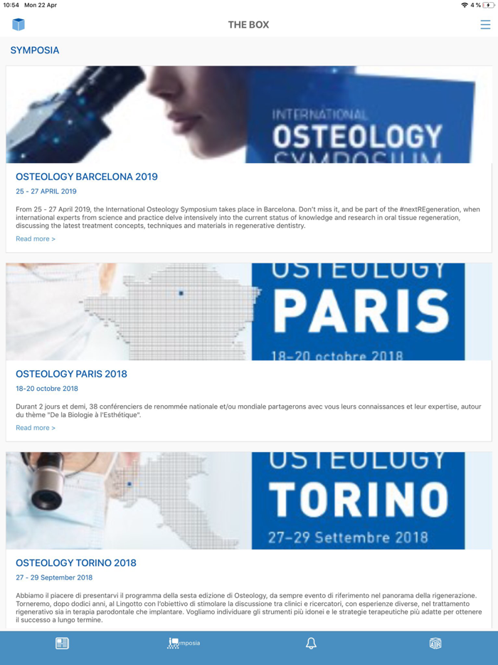 Osteology Foundation - THE BOX