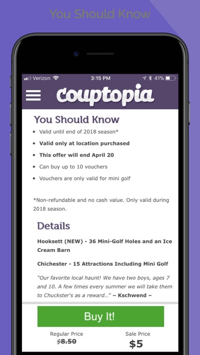Couptopia screenshot 3