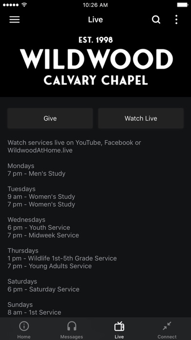 How to cancel & delete Wildwood Calvary Chapel from iphone & ipad 3