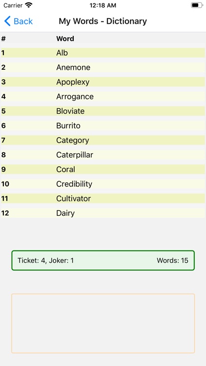 Moso - English Vocabulary