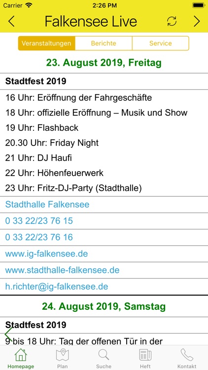 Falkensee Live