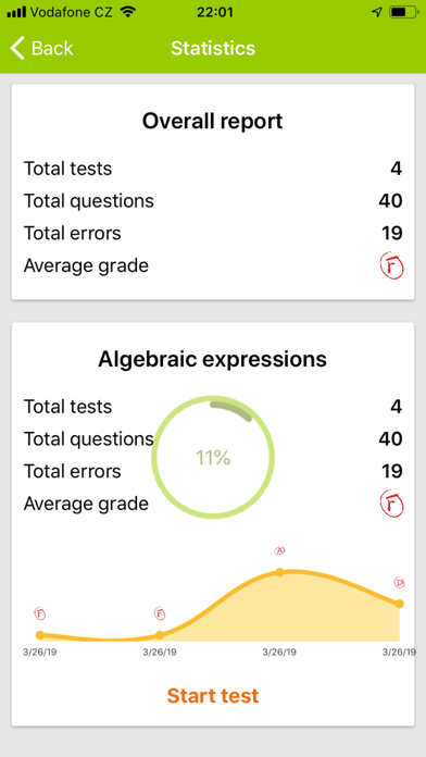 Math Tests - learn mathematics screenshot 4
