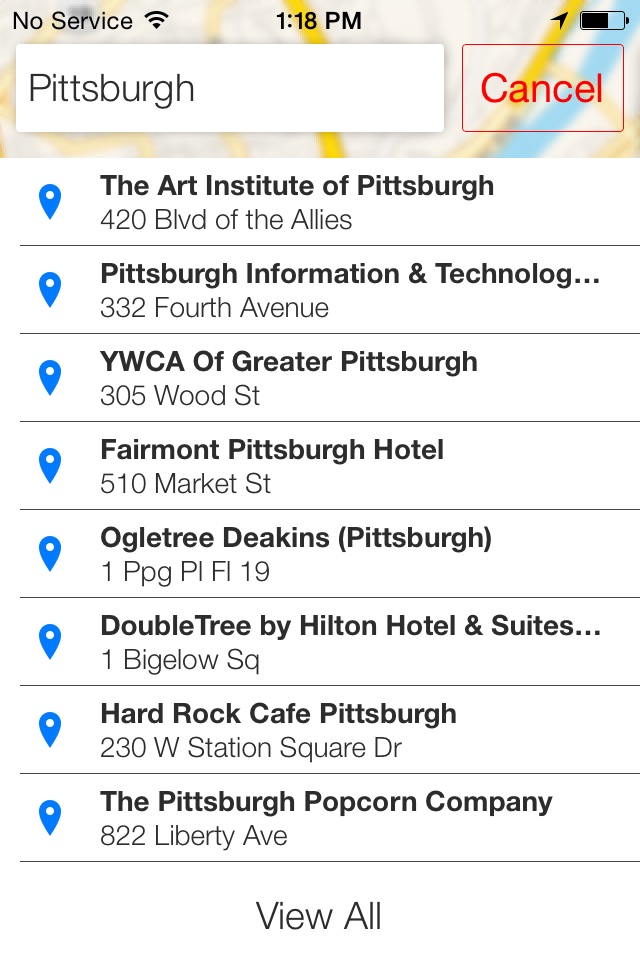 Pittsburgh Taxi screenshot 3