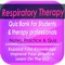 Respiratory Therapy exam review: 2200 notes & flashcards