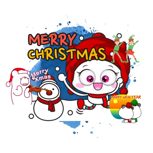 Animated Christmas Stickers 20 icon