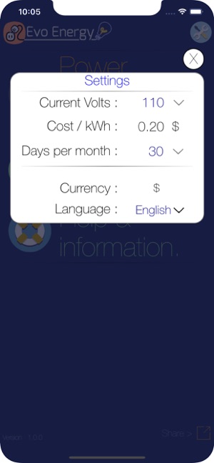 Evo Energy - Cost Calculator(圖4)-速報App