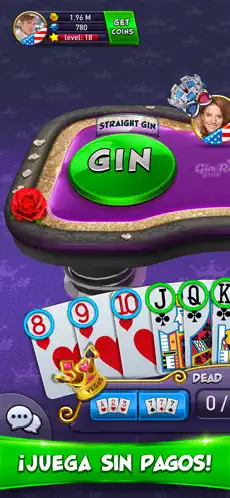 Billede 1 Gin Rummy Plus - Card Game iphone