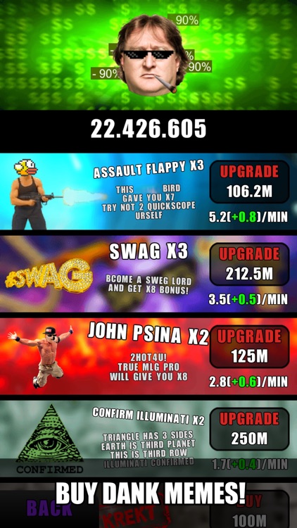 Illuminati: MLG Clicker screenshot-4