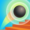 Jump Ball 3D - Colorful Stairs