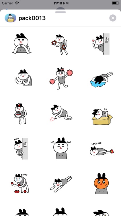 Funny Moonk Animated Sticker