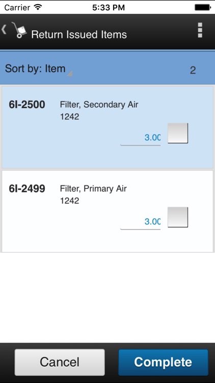 IBM Maximo Issues and Returns screenshot-4