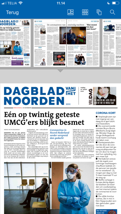 DVHN digitale krant screenshot 3