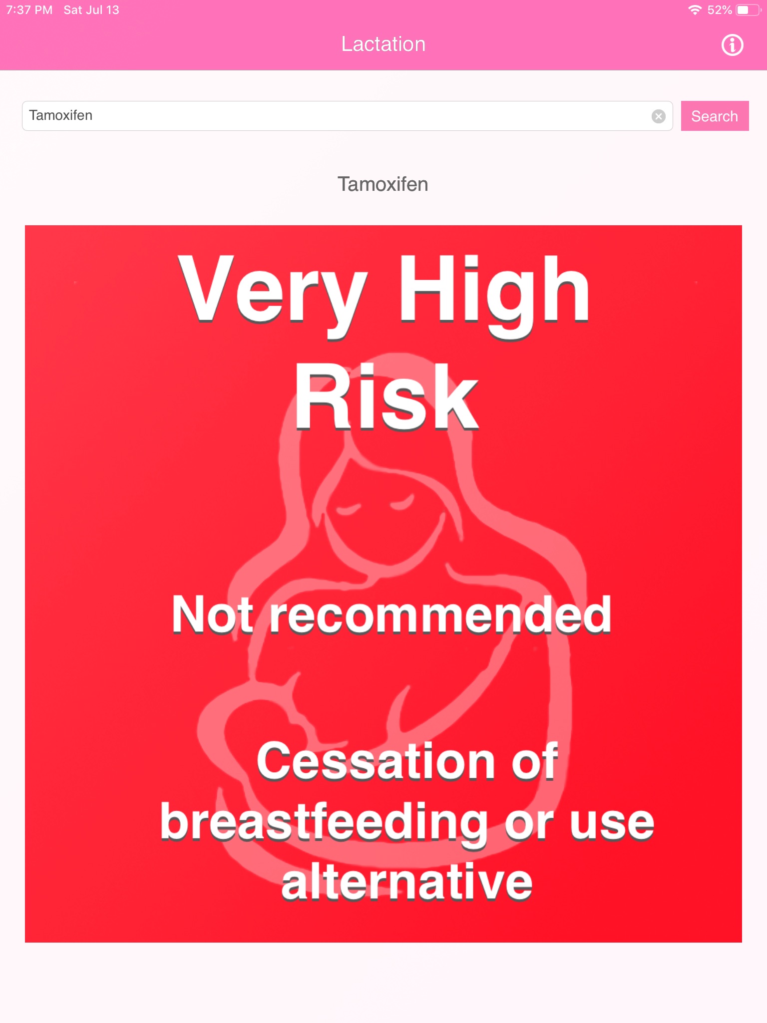 Safe Breastfeeding screenshot 4