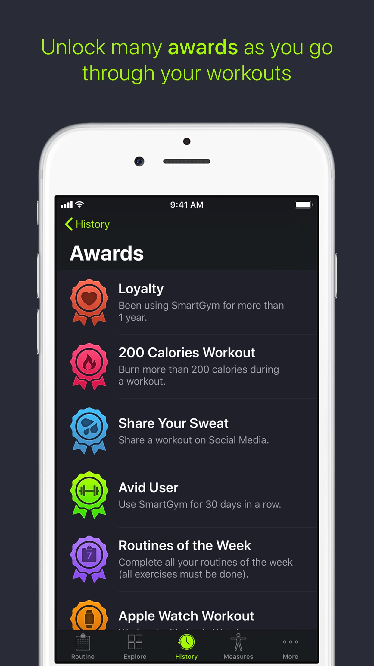 Screenshot do app SmartGym: Gym & Home Workouts