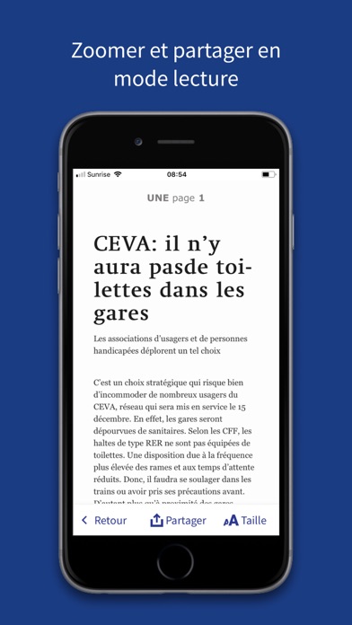 Tribune de Genève, le journal screenshot 3