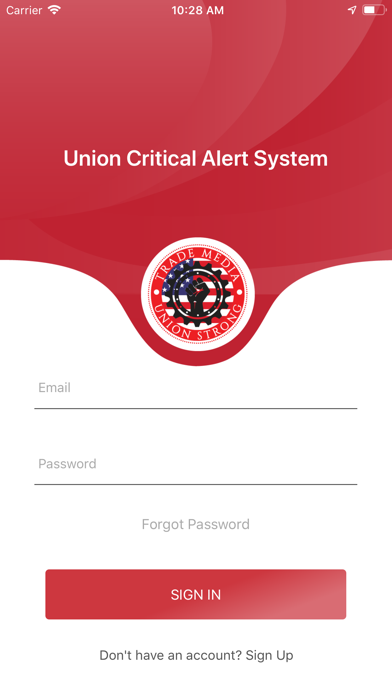 Union Critical Alert System screenshot 2