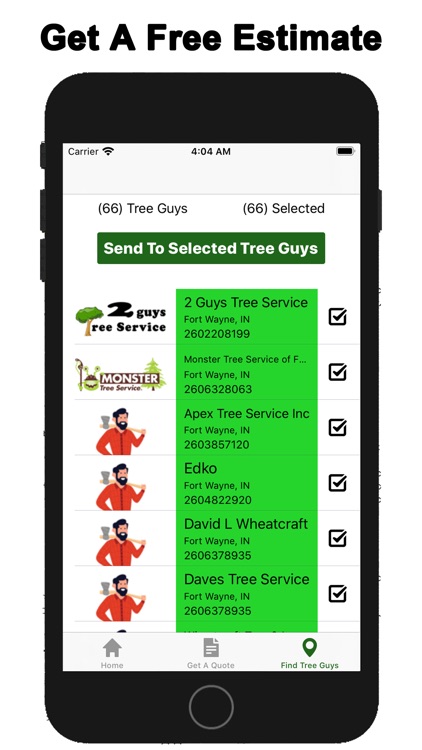 Tree Service Quotes
