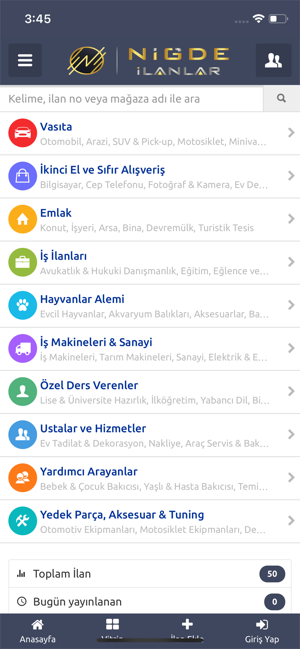 Niğde İlanlar(圖1)-速報App