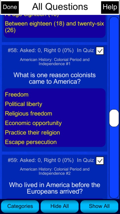 USA Citizenship Test 2020