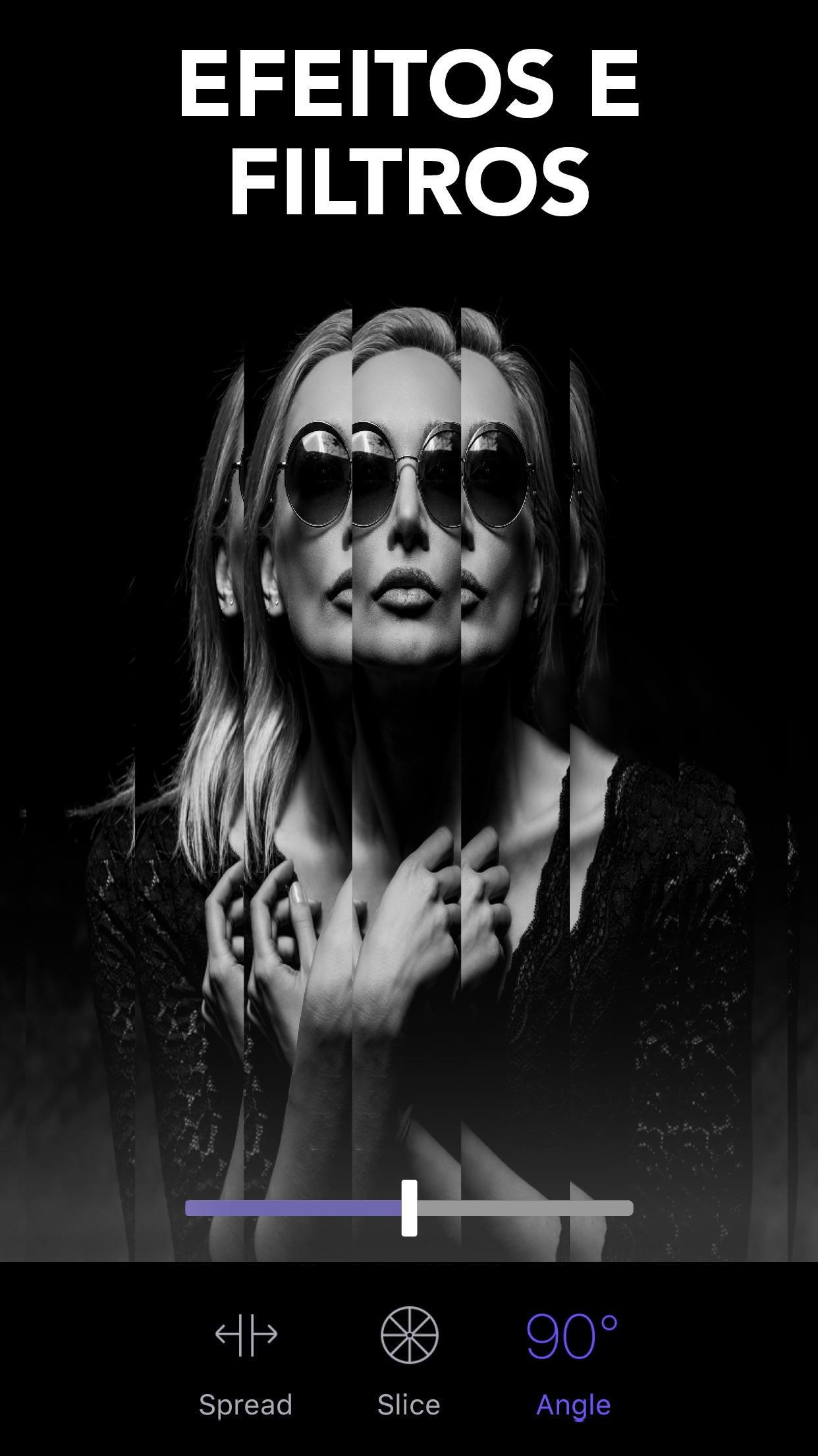Screenshot do app Enlight Photofox: Foto e Arte