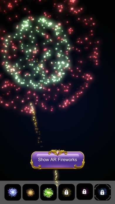 Real AR fireworks screenshot 2