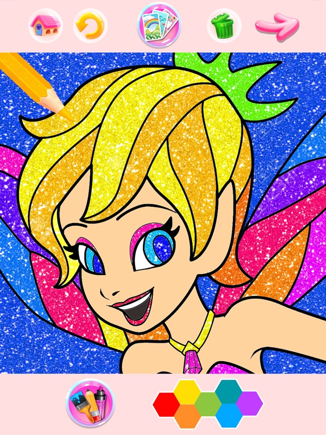 Download Rainbow Glitter Coloring Book On The App Store