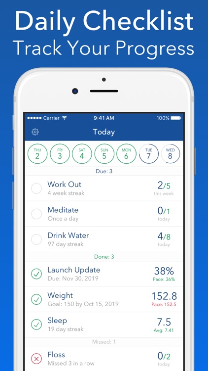 Strides: Goal & Habit Tracker screenshot-3