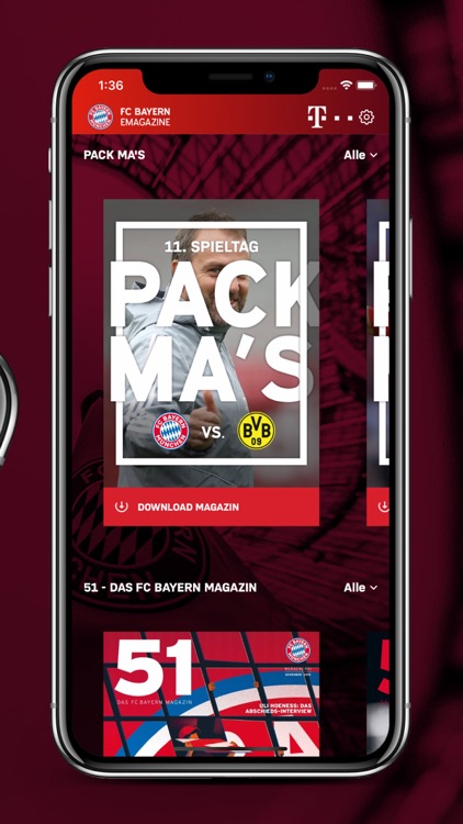 FC Bayern eMagazine App