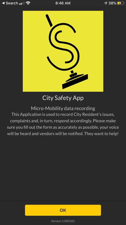 Sweep City Safety Application screenshot-3
